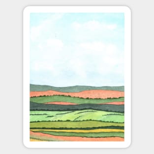 Colorful Landscape Sticker